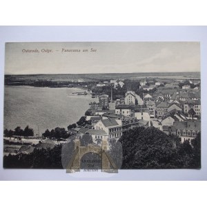Ostróda, Osterode, panorama, ca. 1915