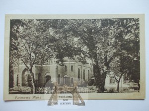 Susz, Rosenberg, church, ca. 1925