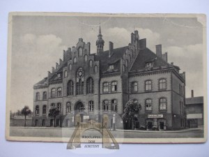 Pisz, Johannisburg, town hall, circa 1940.