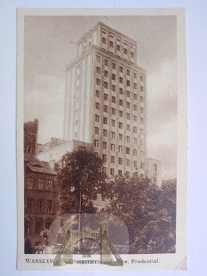 Varšava, mrakodrap Prudential, cca 1935