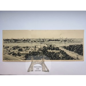 Warszawa, panorama rozkładana, ok. 1915