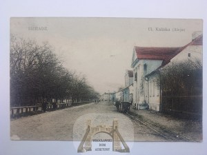 Sieradz, Kaliska Street, 1912