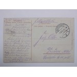 Skierniewice, brama w parku cesarskim, 1915