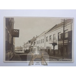 Wieruszów, ulica, fotograficzna, ok. 1940