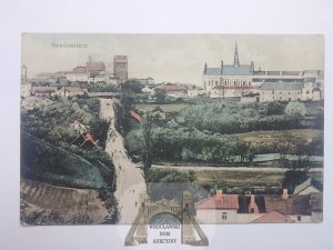 Sandomierz, panorama, 1916