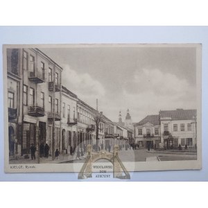 Kielce, Market Square, ca. 1935