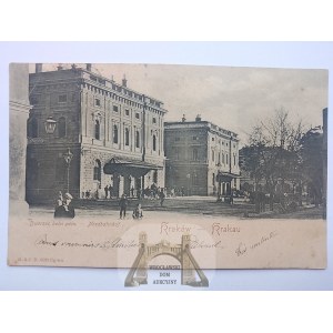 Kraków, dworzec kolejowy północny, 1904