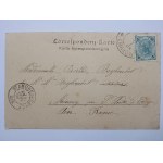 Kraków, dworzec kolejowy północny, 1904