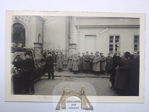 Nowy Sacz, funeral of murdered Volksdeutsche, occupation, 1939