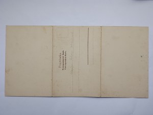 Kalwaria Zebrzydowska, lithograph, fold-out, three-part, ca. 1900.