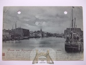 Königsberg, Konigsberg, port, 1899