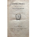 BIELSKI MARCIN. Chronicle of Marcin Bielski. W-wa 1830. in the Printing House of A. Gałęzowski and Company. Format 10/16 cm. p...