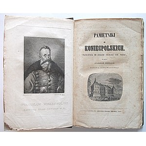 VZPOMÍNKY MANŽELŮ ENDPOLSKÝCH. Przyczynek do dziejów polskich XVII wieku. Edited by Stanisław Przyłęcki...