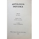 AN ANTHOLOGY OF INDIAN SONG. Volumes I - VI. Madras 1950/1964 Volume I. Sanskrit. Volume II. Tamil...