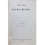 CARUS PAUL. Nauka Buddy. Madras 1969. Biblioteka Polsko - Indyjska. Published by Maurice Frydman...