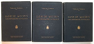 TADEUSZ KORZON. The history of wars and militarism in Poland. Volumes I - III. Volume I. Pre-partition era....