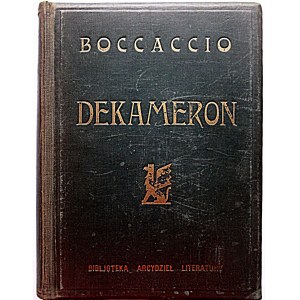 BOCCACCIO GIOVANNI. Dekameron. Kompletné vydanie sto noviel. Preklad z taliančiny...