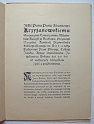 EPISTOPHER VON CHRISTOPHER COLUMBUS über die Entdeckung Amerikas konterkariert in einer mitreißenden Wiedergabe die Nachricht von der erfolgreichen Anleihe...