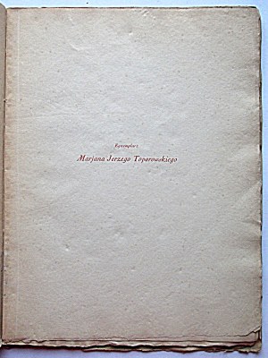 KADEN - BANDROVSKY JULIUS. Romani d'Oriente. W-wa 1928. Sezione Bibljofilów oła Polonistów S. U. W. Druk. Wł...