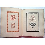 LAM STANISŁAW - The Exquisite Book. The thing about the aesthetics of printing. Written [...].W-wa 1922....