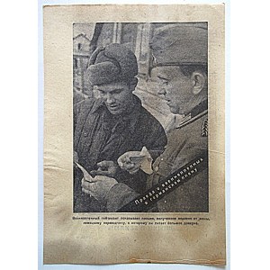 [ULOTKA]. Niemiecka - hitlerowska ulotka o treści i przesłaniu jak powyżej...