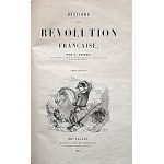 THIERS A. Histoire de la Revolution Francaise, par [...]. Volume I - II. Bruxelles 1845. meline...