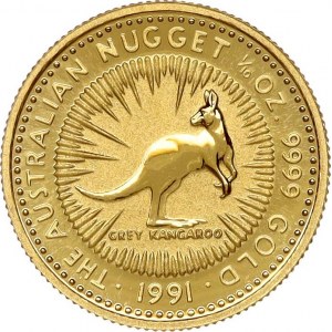 Australia 15 Dollars 1991 Kangaroo
