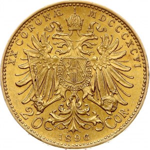 Austria 20 Corona 1896