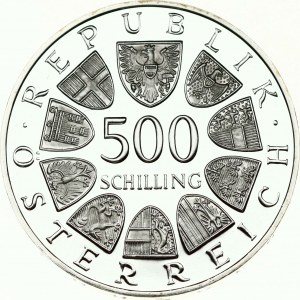 Austria 500 Schilling 1985 Graz University