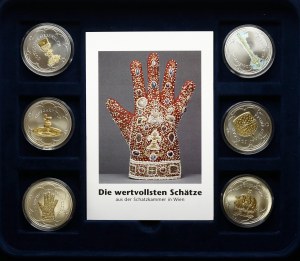 Austria Medal Hofburg Viennese treasury ND Set Lot of 18 pcs