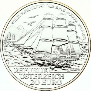 Austria 20 Euro 2004 Novara