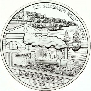 Austria 20 Euro 2007 South Railways Vienna-Triest