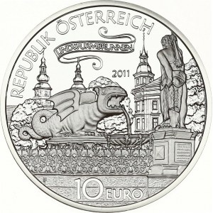 Austria 10 Euro 2011 The Lindworm in Klagenfurt