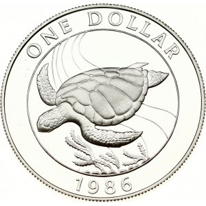 Bermuda 1 Dollar 1986 WWF