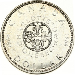 Canada 1 Dollar 1964 Confederation Conferences