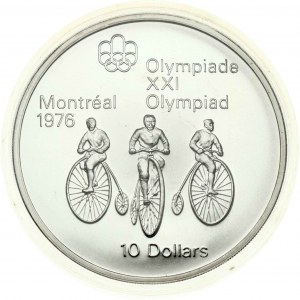 Canada 10 Dollars 1974 Cycling