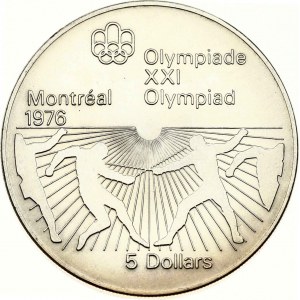 Canada 5 Dollars 1976 Fencing