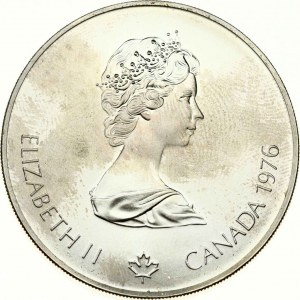 Canada 5 Dollars 1976 Olympic village