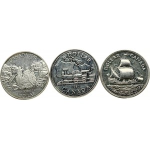 Canada Dollar 1979-1989 Lot of 3 coins