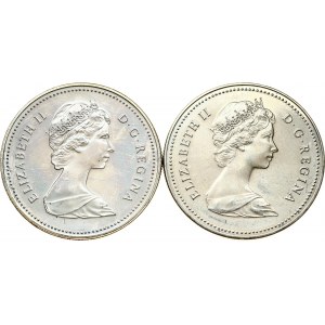 Canada Dollar 1980 & 1983 Lot of 2 coins