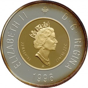 Canada 2 Dollars 1996