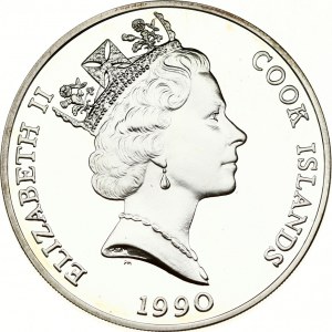 Cook Islands 50 Dollars 1990 Lynx