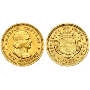 Costa Rica 2 Colones 1921
