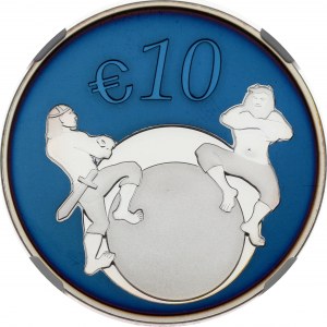 Estonia. 10 Euros 2011 Future NGC PF 69 ULTRA CAMEO