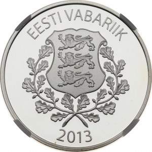 Estonia 7 Euros 2013 Raimond Valgre NGC PF 68 ULTRA CAMEO