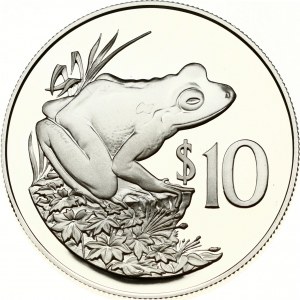 Fiji 10 Dollars 1986 WWF