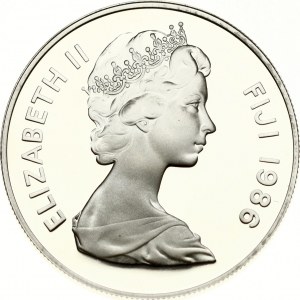 Fiji 10 Dollars 1986 WWF