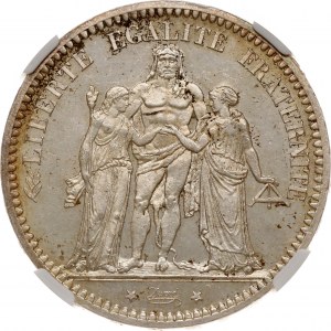 France 5 Francs 1873 A NGC MS 62