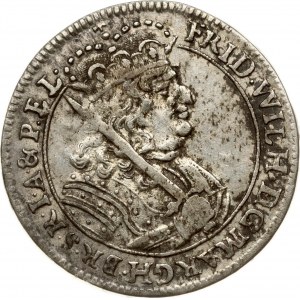 Brandenbursko-Prusko 18 Groscher 1679 HS Konigsberg