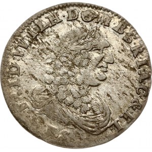 Brandenburg-Prussia 6 Groscher 1687 HS Konigsberg